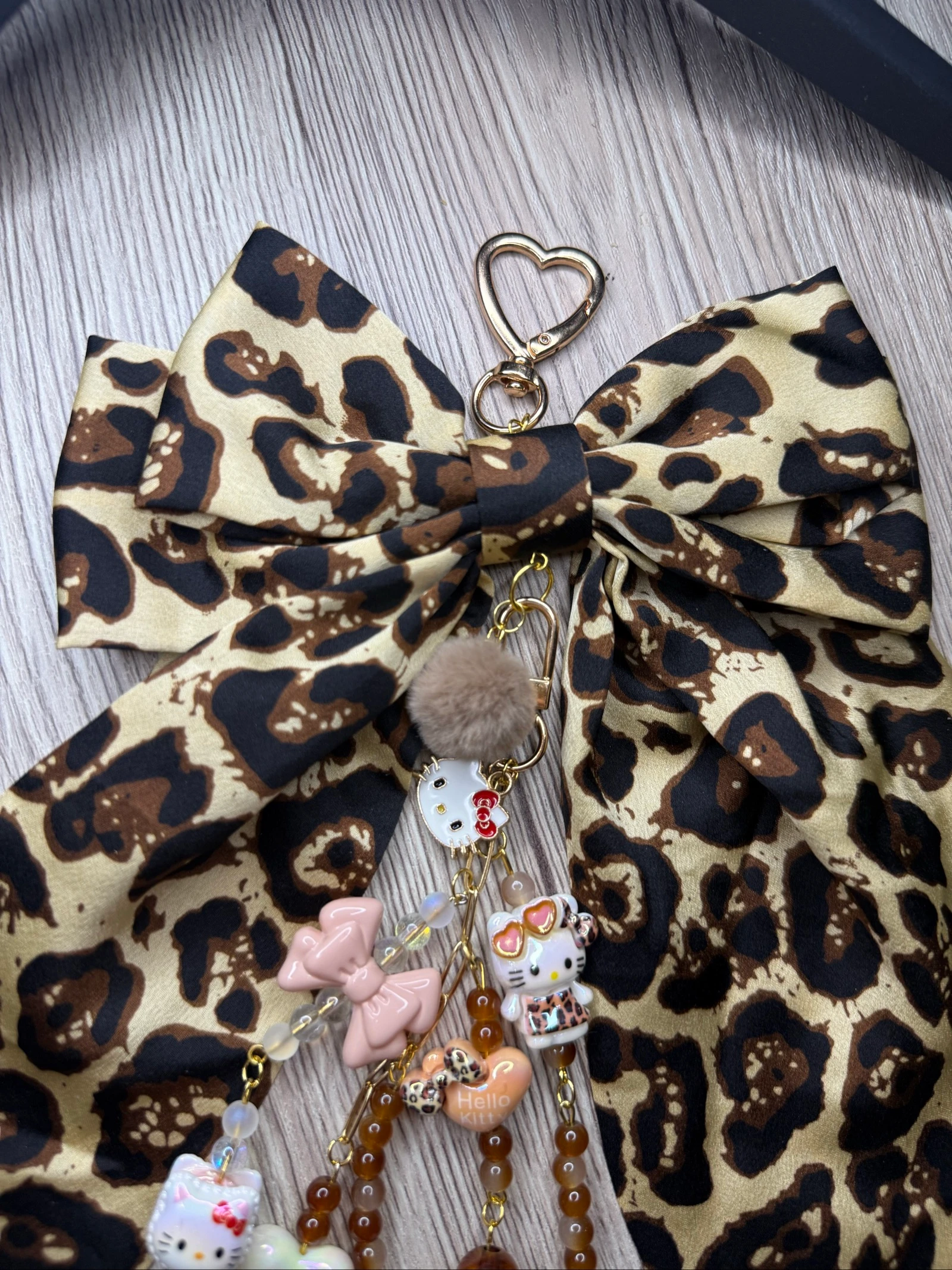 Bijou sac léopard feito à mão – photo 8